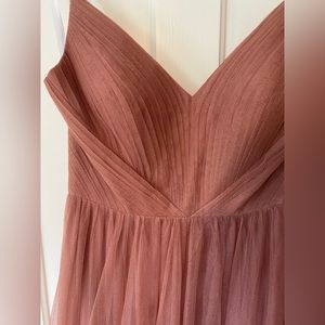 Revelry Penelope Tulle Dress Desert Rose Size 10